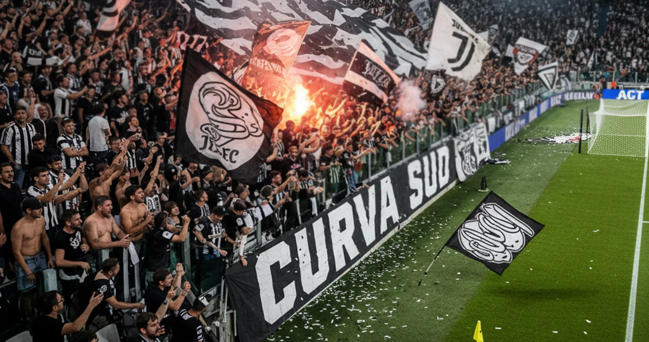 Curva dei tifosi della Juventus all'Allianz Stadium